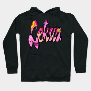 Leticia in pink The top 10 best Personalized Custom Name gift ideas for Leticia girls and women Hoodie